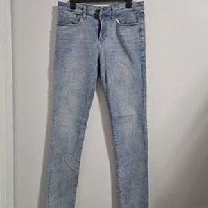 Express Light Wash Skinny Jeans